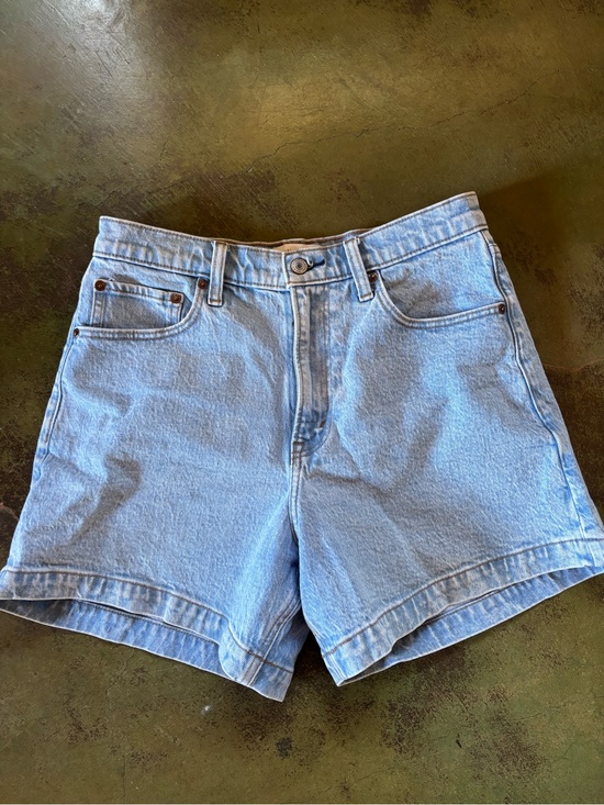 Abercrombie & Fitch Pants - Abercrombie Light Blue Denim Women's Shorts